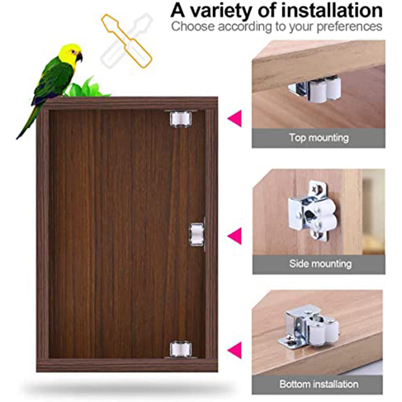Silent & Strong Classic Door Catches | Stainless Steel, No-Slam Latches for UK Homes